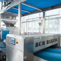 Ligne de production automatique de biscuits fourrés à la confiture, machine à fabriquer des biscuits mous et durs pour les usines alimentaires