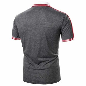 Polo pour homme en gros, design classique personnalisé, qualité promotionnelle, coton respirant, grandes tailles - Product Image 3