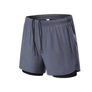 Pantalones Cortos Deportivos para Hombre al por Mayor, Pantalones Cortos de Compresión para Hombre de Alta Calidad para Fitness, Running y Ejercicio, 2 en 1 - Product Image 3