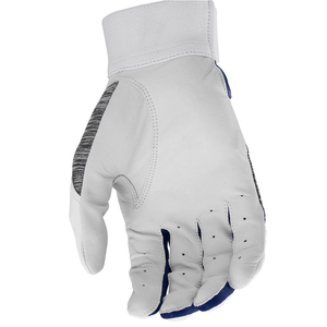 Gants de frappe de baseball sur mesure de haute qualité en gros |   Cuir gauche/droit respirant, série rouge, marine, gris - Product Image 6