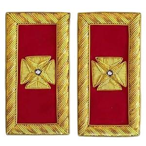 Más Vendidos: Epaulettes de Lona Bordados a Mano, Insignias de Grado de Uniforme, Planchas de Hombro, Insignias de Diseño Personalizado, Alta Calidad 2026 - Product Image 3