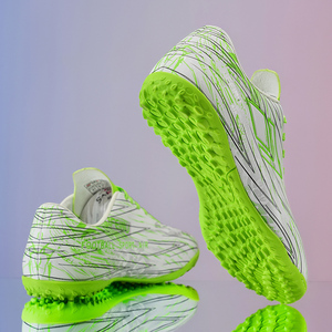 Zapatos de Fútbol Unisex, Parte Superior de Malla Transpirable, Parte Superior de PU, Entresuela de EVA, Suela de TPU, Diseño Personalizado de Moda para Correr y Hacer Ejercicio - Product Image 6