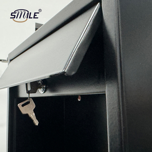 CHNSMILE Boîte <span class=keywords><strong>aux</strong></span> <span class=keywords><strong>lettres</strong></span> murale extérieure moderne en tôle galvanisée Boîtes <span class=keywords><strong>aux</strong></span> <span class=keywords><strong>lettres</strong></span> - Product Image 6