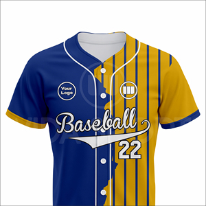 Custom <b>Baseball</b> Jersey Set Four-Way Stretch Moisture-Wicking Sublimated Breathable Polyester Summer Team Wear Fast Shipping Low - Product Image 4