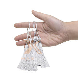 Borlas de Hilo Metálico de Primera Calidad en Oferta, Borlas de Hilo Metálico de Estilo Único Hechas en Pakistán - Product Image 2