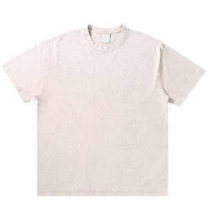 Camisetas al por mayor con lavado ácido de 250 g, camiseta oversize desgastada para hombre, 100% algodón, camiseta con lavado ácido - Product Image 2