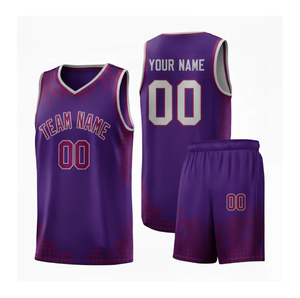 Ensemble short et débardeur de basketball unisexe sans manches, respirant, séchage rapide, tissu en maille, antibactérien, écologique, pour les jours de match en équipe - Product Image 1