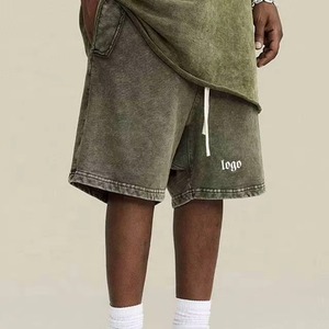 Shorts délavés personnalisés pour hommes – Confortables, en coton, motif vintage, design uni – En solde chez ONEAPEX INTERNATIONAL - Product Image 6