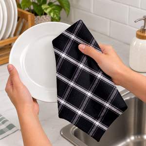 Decorative Promotional <b>Dish</b> Towels Wholesale in India Customized size and Color cotton kitchen <b>dish</b> towel for kitchen use. - Product Image 1
