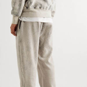 Ensemble de survêtement 2 pièces personnalisé délavé à l'acide pour femme, sweat-shirts en satin à fermeture éclair, survêtement délavé à l'acide pour homme, tenue professionnelle - Product Image 2