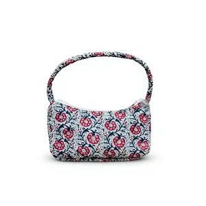 Bolso Tote de Moda a Rayas Acolchado de Algodón Ecológico, Bolso de Hombro Hecho a Mano para Mujer, Venta al por Mayor, Exportación, Proveedor Mayorista - Product Image 5