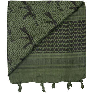 Écharpe palestinienne unisexe tendance 100% coton, large, style Arafat Hatta Keffiyeh, avec pompons, Shemagh, style arabe, douce, ethnique, camouflage - Product Image 5