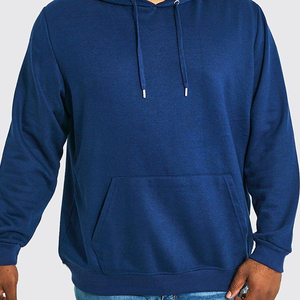 Sweat-shirts 100 % coton pour hommes – Qualité supérieure, décontractés, pour l'hiver, avec broderie unie, teinture unie, différents styles pour le printemps - Product Image 3