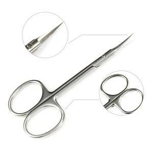 Nail Care <b>Cuticle</b> Stainless Steel <b>Scissor</b> Dead Skin Remover Beauty Tools <b>Cuticle</b> <b>Scissor</b> Straight Sharp Blade Round Hole - Product Image 4