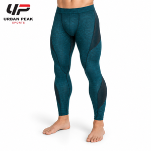 Flexible <b>Men</b> <b>Legging</b> With Body Contouring Shape Soft Fabric And Breathable Construction For Exercise And Fitness Workouts - Product Image 5