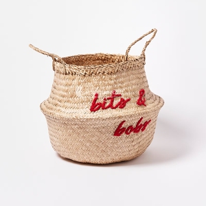 Venta caliente Ecológico Tejido a mano Seagrass Belly Basket, Cesta de lavandería, Maceta o almacenamiento de juguetes Multiusos al por mayor - Product Image 2