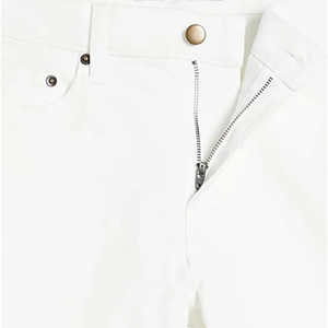 Jeans slim fit blancs personnalisés pour hommes, pantalons en denim pour un style décontracté, streetwear, mode estivale, usage quotidien et vêtements personnalisés - Product Image 4