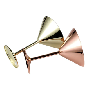 Verre à champagne personnalisé en acier inoxydable 304 de 240 ml, coupe à martini de luxe, gobelet à vin pour cuisine, bar, fête, mariage - Product Image 3