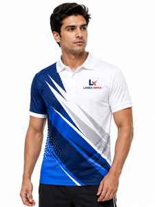 Polo personnalisé par sublimation pour homme, T-shirt de sport et de golf, séchage rapide, respirant, en polyester, uniforme d'entreprise, chemise promotionnelle - Product Image 1
