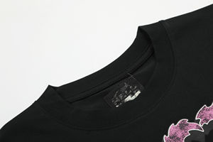 เสื้อยืดแขนกุดแฟชั่นลำลองผู้ชายใหม่ ผ้าฝ้าย 100% 320 กรัม พิมพ์ลายวินเทจสวยงาม ดีไซน์เรียบง่าย สไตล์ถัก - Product Image 3