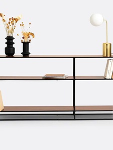 Pieds de console en acier peu encombrants pour couloirs étroits, entrées réduites, appartements, salons - Décoration intérieure moderne et élégante - Product Image 3