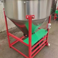 Nouvelle machine à granulés d'aliments pour animaux en acier inoxydable, moteur électrique 220V monophasé, capacité 200kg/h, pour poudre prémélangée, farine de maïs, son de maïs