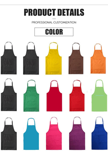 SELF INDUSTRY Tablier de travail personnalisé en toile de polyester, multi-poches, réglable, pour chef, cuisine, restaurant, détection d'aiguilles, unisexe, OEM - Product Image 5