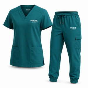 Custom Nursing <b>Scrubs</b> Manufacturer Lightweight Medical Uniform Supplier For Healthcare Staff - Product Image 1