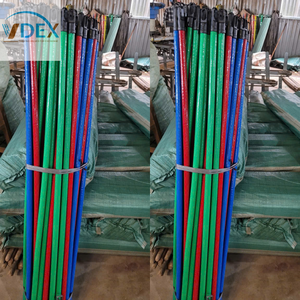 Brosse à balai en bois avec revêtement en PVC coloré, prix compétitif pour les grandes quantités - Product Image 6