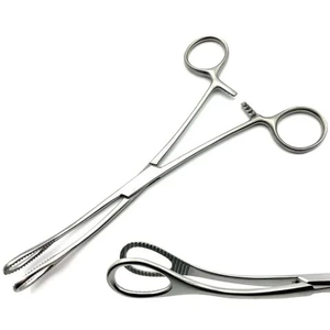 Pinzas para Esponjas de Acero Inoxidable SureMed Instruments, Pinzas Quirúrgicas Reutilizables para Apósitos, Instrumento Médico para Quirófano, OEM CE - Product Image 5