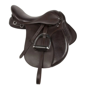 Silla de Montar Inglesa de Cuero Genuino Más Vendida, Diseño Personalizable, Color Personalizado, Logotipo Personalizado, Alta Calidad, Hecha en Pakistán - Product Image 1