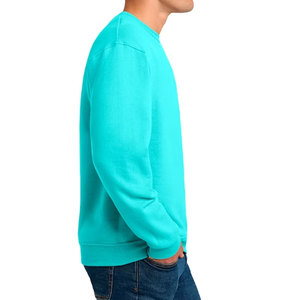 Sweat-shirt en coton biologique éco-responsable pour hommes, vêtements durables OEM, sweat-shirt à col rond personnalisé, sweat-shirt en gros - Product Image 2