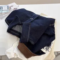 Veste Courte en Jean Tissé Polaire pour Femme 2026 – Style Rétro Ample, Tendance Printemps, Séchage Rapide et Respirante – Vente en Gros