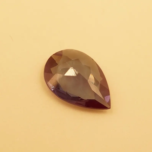 จี้โอปอลเพาะเลี้ยงในห้องปฏิบัติการ 2 กะรัต รูปทรงลูกแพร์เจียระไน (10.5x6.5x4 มม.) ชุบแพลตตินั่มบนสแตนเลสสตีล สไตล์วินเทจ สำหรับวันครบรอบ - Product Image 4