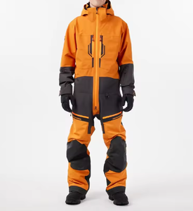 Chaqueta Impermeable y Cortavientos con Capucha para Esquí y Snowboard para Hombre y Mujer - Calidez Invernal con Diseño de Empalmes - Product Image 6