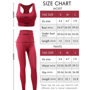 Conjunto Deportivo de Diseño Moderno, Leggings Elásticos de Entrenamiento y Sujetador Deportivo con Soporte para un Estilo de Vida Activo - Product Image 6