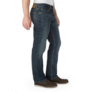 Pantalones Vaqueros de Mezclilla para Hombre, Estilo Nuevo, Elásticos, de Pierna Recta, Formales, Casuales, Transpirables, de Algodón - Product Image 4