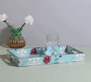 Bandeja de Esmalte para Servir Alimentos, Diseño Moderno, Multifuncional, Ecológica, Duradera, Acabado Pulido, para Bodas y Cumpleaños - Product Image 2