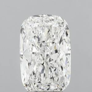 เพชรทรงคุชชั่น 3.03 กะรัต คุณภาพเยี่ยม สี E ความสะอาด VVS1 ขัดเงาอย่างดี ผลิตในห้องปฏิบัติการ รับรองโดย IGI พร้อมแหวนสำหรับใส่เพชร - Product Image 1