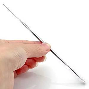 Morje Surgical Stainless Steel <b>Nail</b> Cuticle Pusher Tool Set Double Head Flat Reusable Manicure <b>Kit</b> - Product Image 5
