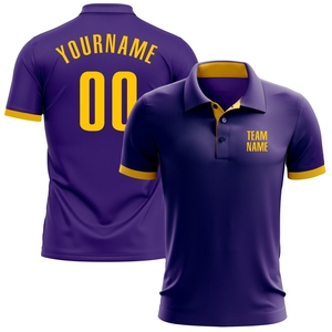 เสื้อโปโลโบว์ลิ่งดีไซน์ลาย 3 มิติ สีดำทองโบราณ แบบสั่งทำ ขายดีที่สุดในอุตสาหกรรมขายส่งโดยตรง - Product Image 4