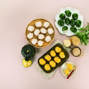 ร้านอาหารพิเศษ มิลวอน ขนมแช่แข็ง ซาลาเปาฟักทองหวานอันฮง - Product Image 1