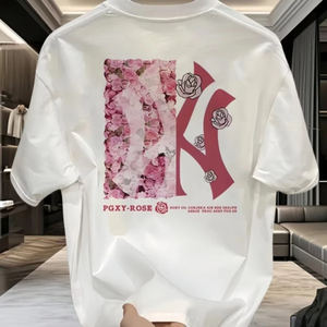 High Quality Plain Cotton T-Shirt with Custom <b>Logo</b> Printing Comfortable Soft Fabric Men Women Unisex Wholesale Supplier - Product Image 2