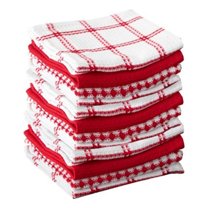 Custom Eco-Friendly Woven 100% Cotton Kitchen Cleaning <b>Towel</b> Plaid <b>Pattern</b> Square Shape Super Absorbent & Sustainable - Product Image 4