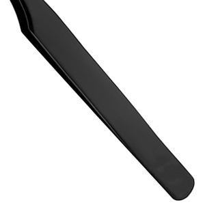 Pince à épiler professionnelle OEM en acier inoxydable courbé pour extensions de cils, pointe de précision fine, application classique et volume, durable - Product Image 4