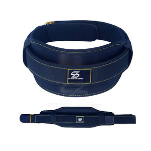 High Quality Gym Belt Custom Logo <b>Back</b> <b>Support</b> Fitness Bodybuilding Weight Lifting Belt Cowhide Leather Belt - Product Image 1