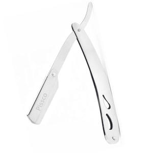 Rasoir de barbier à lame droite en acier inoxydable, couteau de rasage pliable, rasoirs manuels pour la barbe - Product Image 3