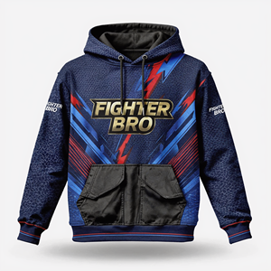Sudadera con Capucha de Felpa de Algodón para Hombre, Ropa Deportiva Profesional para Gimnasio, Logotipo Personalizado, Talla Personalizada, Acabado Suave - Product Image 1