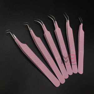 แหนบดึงขนตาปลายแหลม ทนทาน ใช้ซ้ำได้ ผลิตจากโรงงาน ผลิตจากสแตนเลส ป้องกันแม่เหล็ก รับทำโลโก้ตามสั่ง รับผลิตแบบ OEM สำหรับประเทศปากีสถาน - Product Image 5