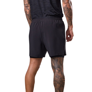 Mens 2-in-1 Workout Gym <b>Shorts</b> Quick Dry Performance Athletic <b>Shorts</b> with <b>Zipper</b> Pockets for Training Running Fitness - Product Image 1